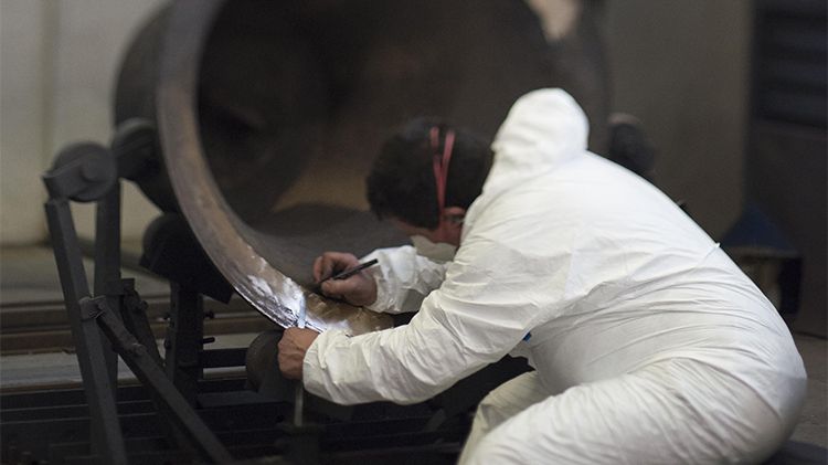 Restauration et entretien d'une cloche