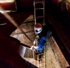 Securing vertical lifelines