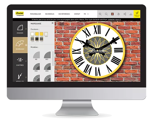 Configurateur de cadran