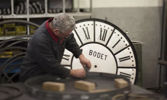 Il quadrante smaltato